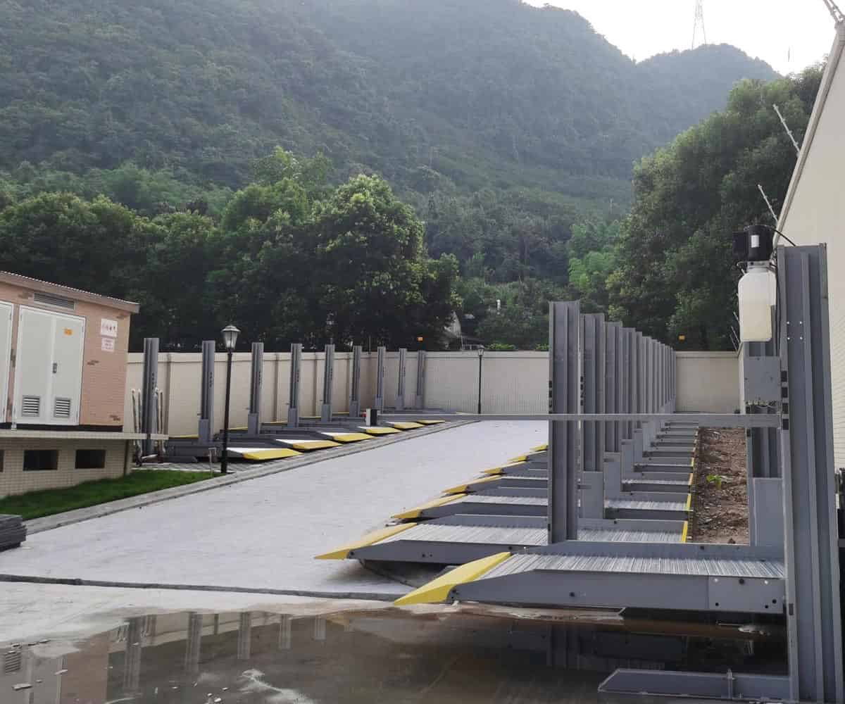 雙層升降平移機(jī)械式停車位長租